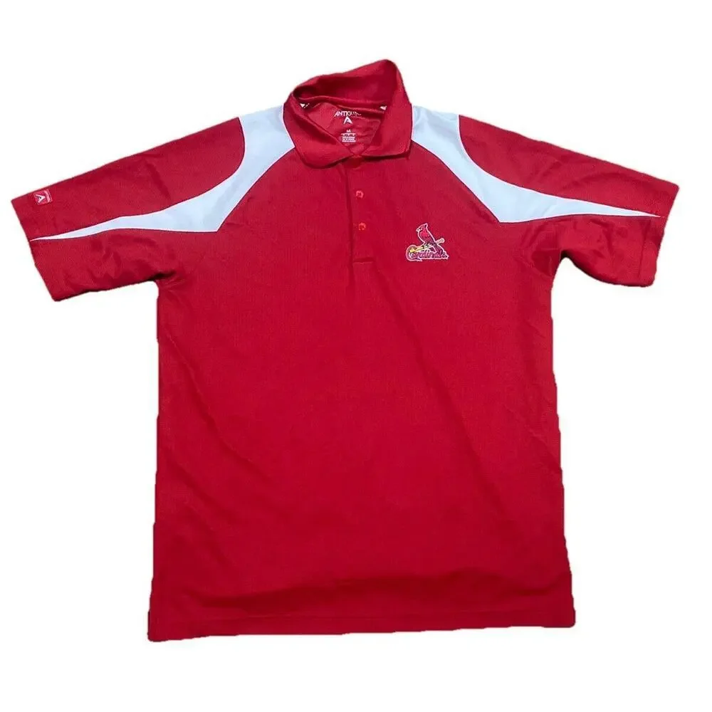 St. Louis Cardinals | Men’s Medium Polo Shirt - Picture 2 of 7